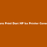 Cara Print Dari HP ke Printer Canon iP2770
