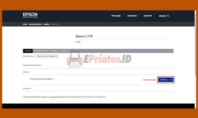 Download Driver Epson L1110