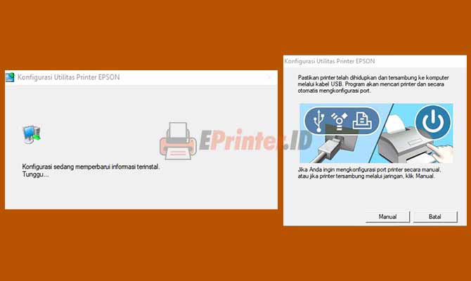 Tunggu Proses Instal Driver Epson L1110