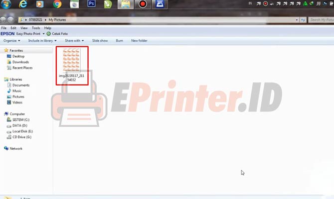 Cara Scan di Printer Epson L3210 Berhasil