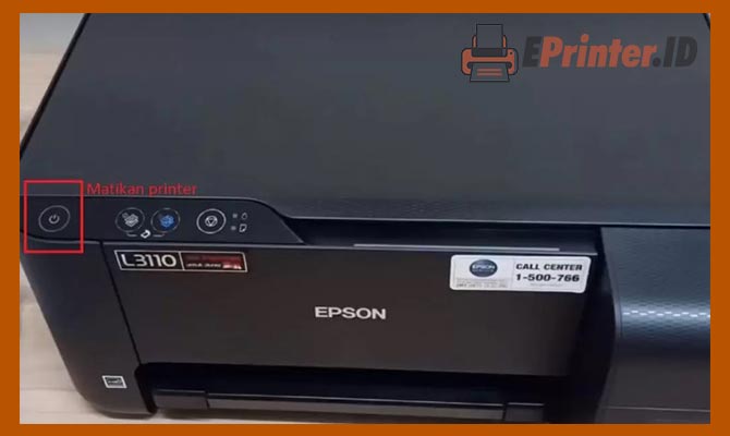 Matikan Printer Epson L3110