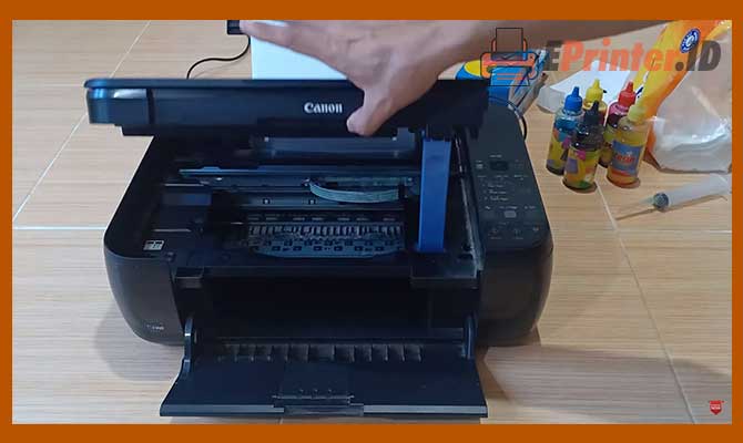 Buka Cover Printer Canon