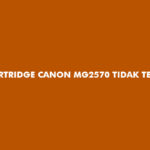 Cartridge Canon MG2570 Tidak Terdeteksi