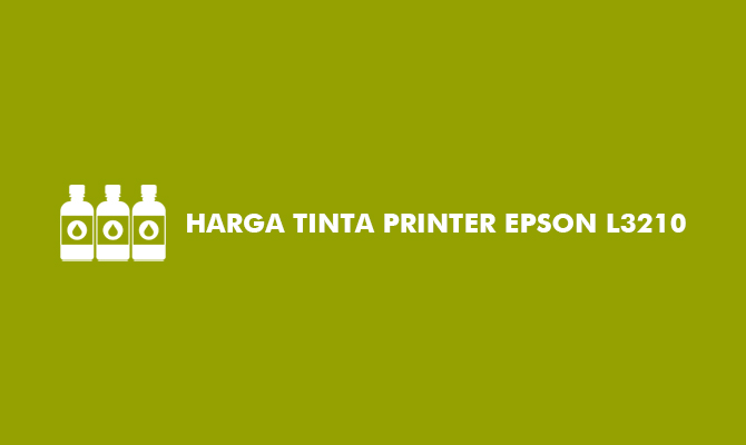Harga Tinta Printer Epson L3210