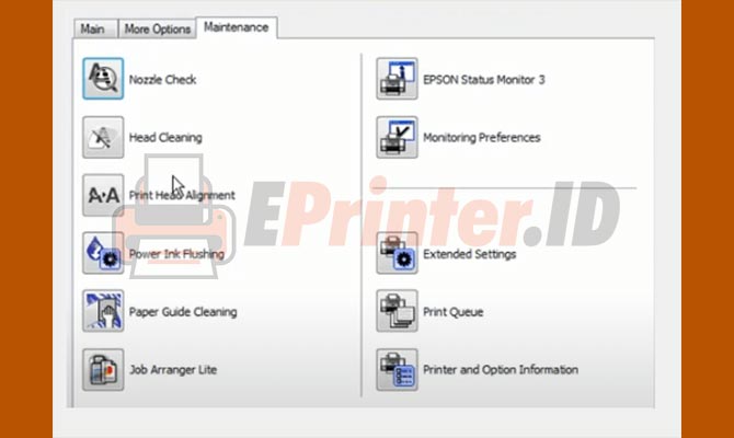 3. Pilih Printer Preferences