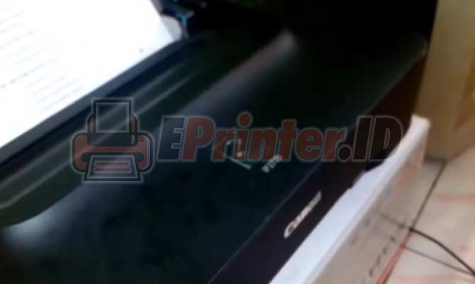 5. Tutup Kembali Penutup Setelah Cara Pengisian Tinta Printer Canon IP2770 Berhasil