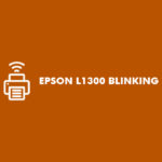 Epson L1300 Blinking