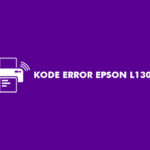 Kode Error Epson L1300