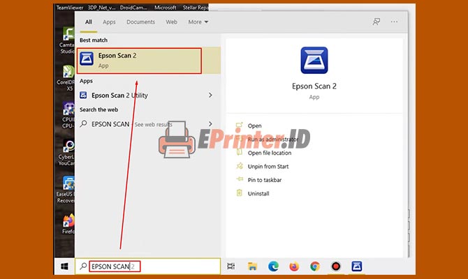 Buka Driver Scanner Epson L3110