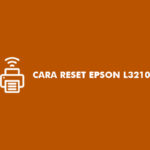 Cara Reset Epson L3210
