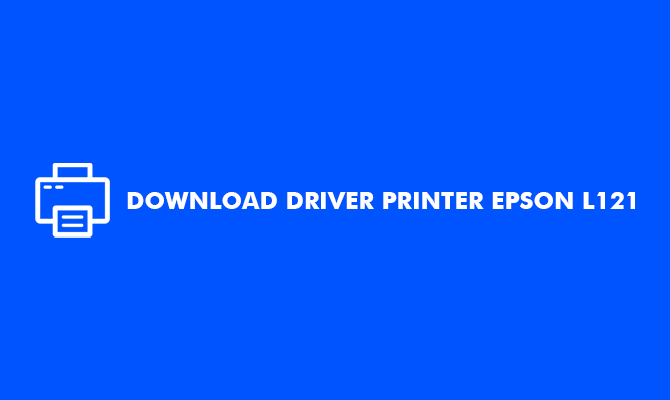 Download Driver Printer Epson L121