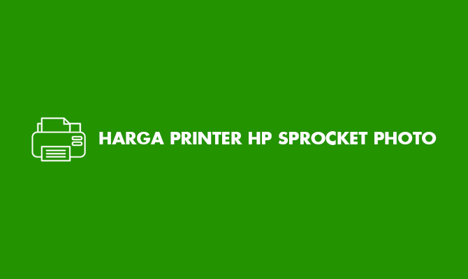 Harga Printer HP Sprocket Photo