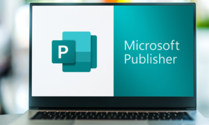 13. Aplikasi Microsoft Publisher