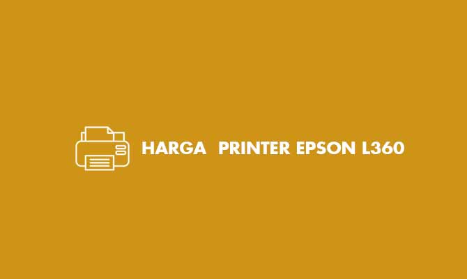 Harga Printer Epson L360