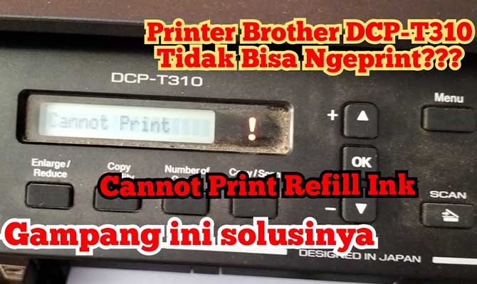 Printer Brother Tidak bisa Print