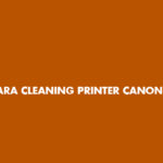 cara cleaning printer canon mp287