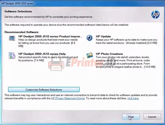 download driver printer HP