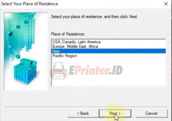 instal printer canon ts207