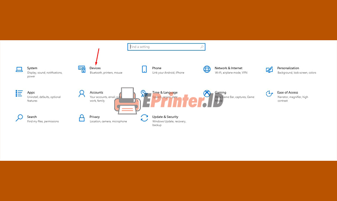 spesifikasi device printer