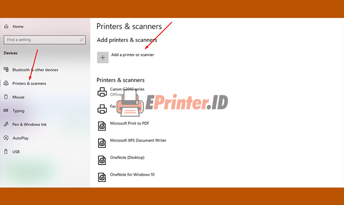 tambahkan printer ke komputer