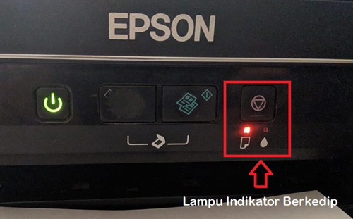 Arti Lampu Indikator Tombol Resume Pada Printer Epson L360