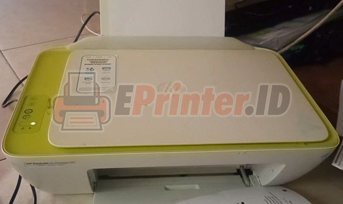 Nyalakan Printer HP Deskjet 2135 Untuk Cara Scan