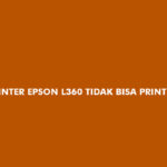Printer Epson L360 Tidak Bisa Print Banyak