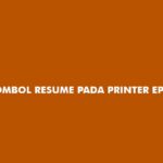 Tombol Resume Pada Printer Epson L360