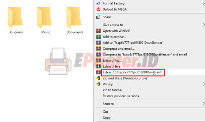 Extract Driver Printer Fuji Xerox